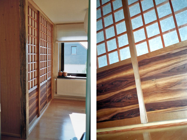 Shoji-Kleiderschrank mit Arbeitsplatz (Solingen)