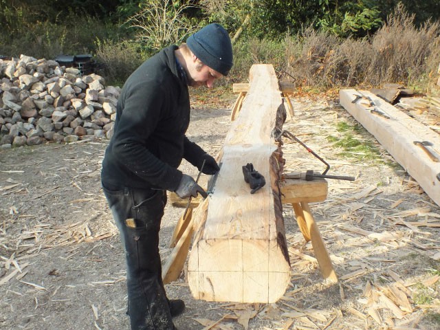 Sanierung eines Zwei-Ständer Fachwerk-Gebäudes 