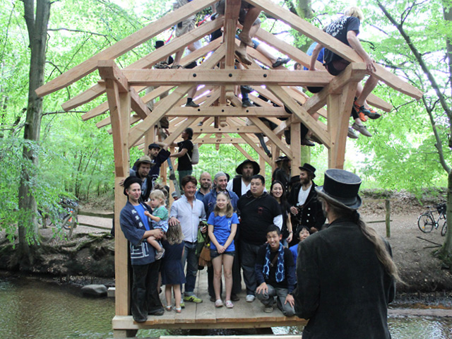 Projekt 2018: Handwerkerbrücke Hasenburger Mühlenbach