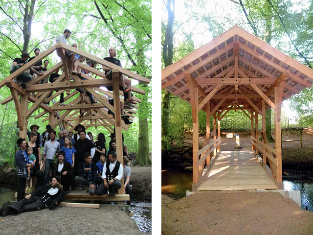 Projekt 2018: Handwerkerbrücke Hasenburger Mühlenbach